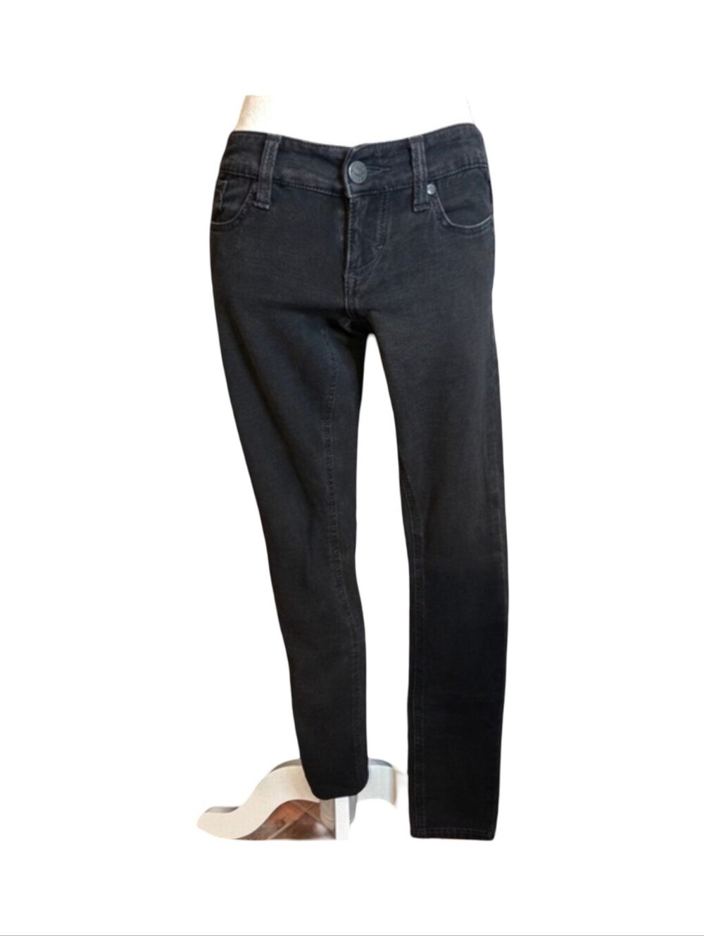 VTG Y2K Underground Soul Gray Black Straight Leg Jeans Sz 5.